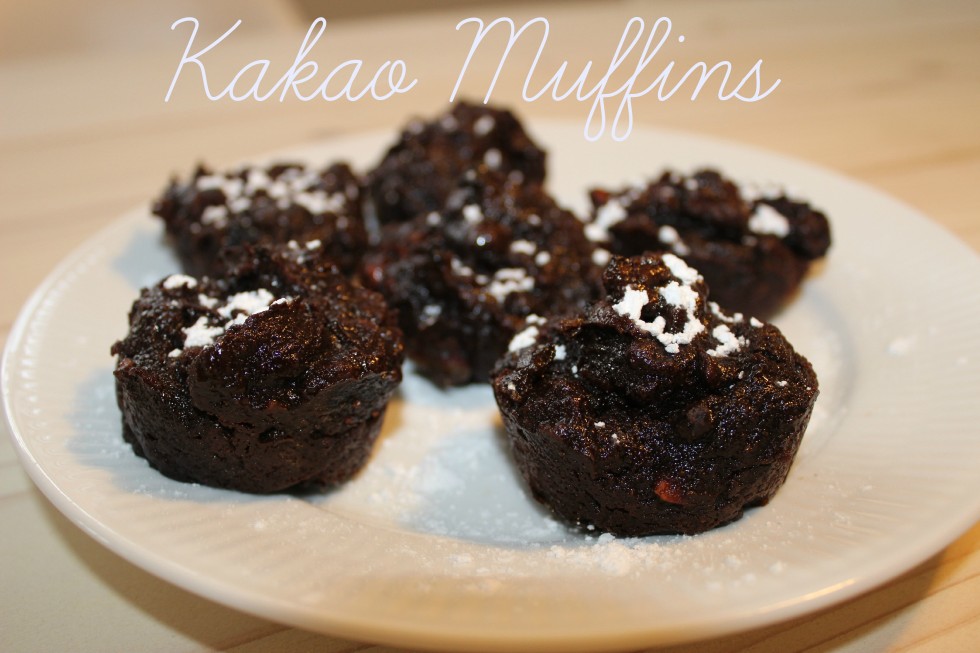 Kakao muffins - gluten- &amp; sukkerfri. - MayaDroem